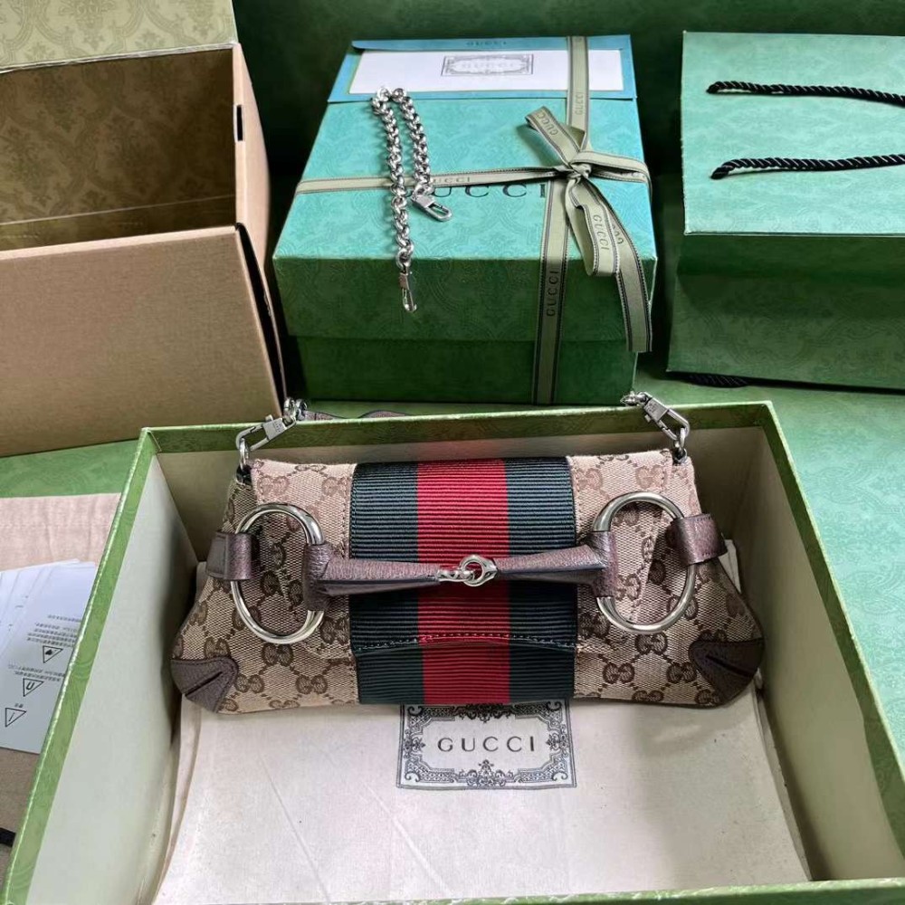 Gucci Horsebit Chain Small Shoulder Bag