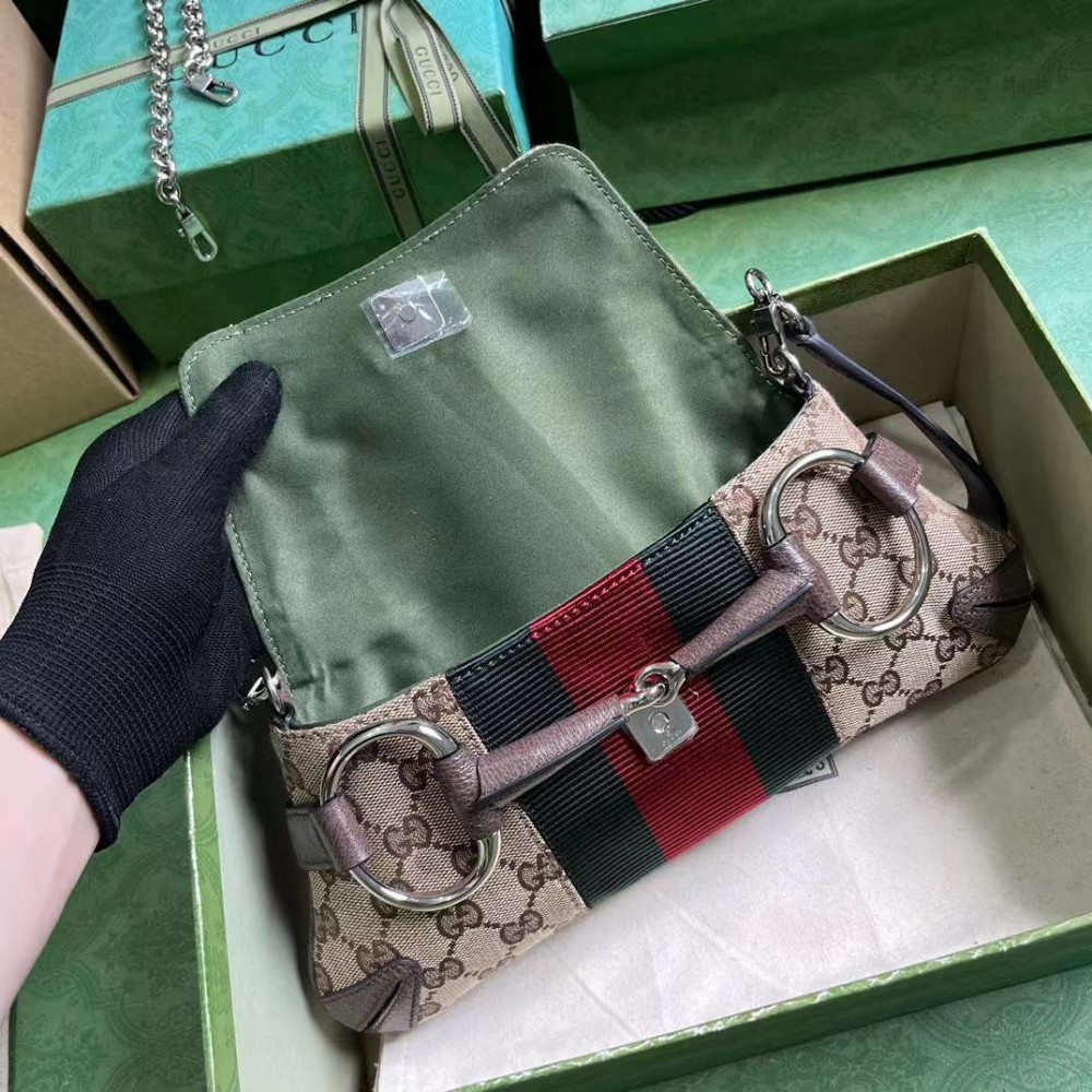 Gucci Horsebit Chain Small Shoulder Bag