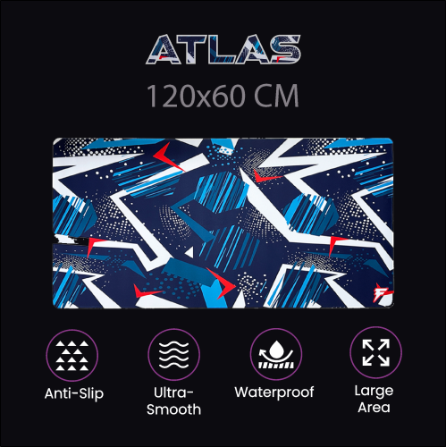 ATLAS Gaming Mousepad Forcex 3XL | اطلس ماوس باد ا...