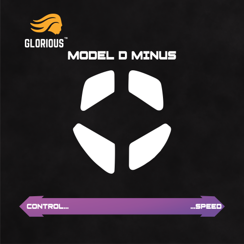 زلاجات ماوس قلوريوس مودل دي ماينس - GLORIOUS MODEL...