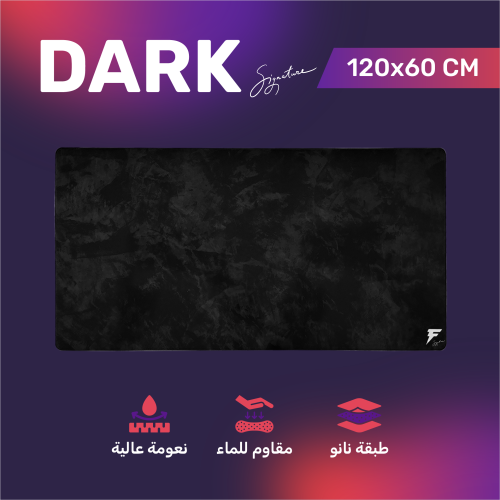 Signature DARK Gaming Mousepad Forcex 3XL