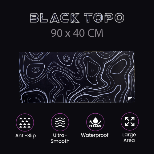 BLACK TOPO Gaming Mousepad Forcex 2XL | بلاك توبو...