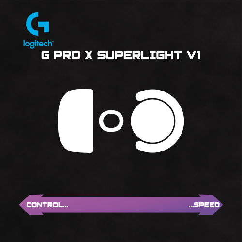 زلاجات ماوس جي برو سوبرلايت -Logitech G PRO SUPERL...