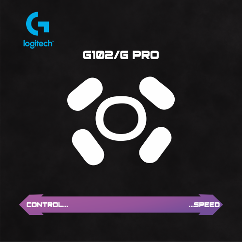 زلاجات ماوس جي 102 او جي برو - Logitech G102/GPRO...