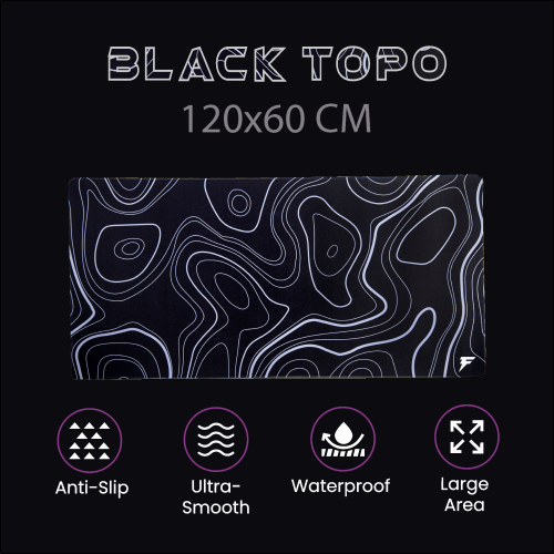 BLACK TOPO Gaming Mousepad Forcex 3XL | بلاك توبو...