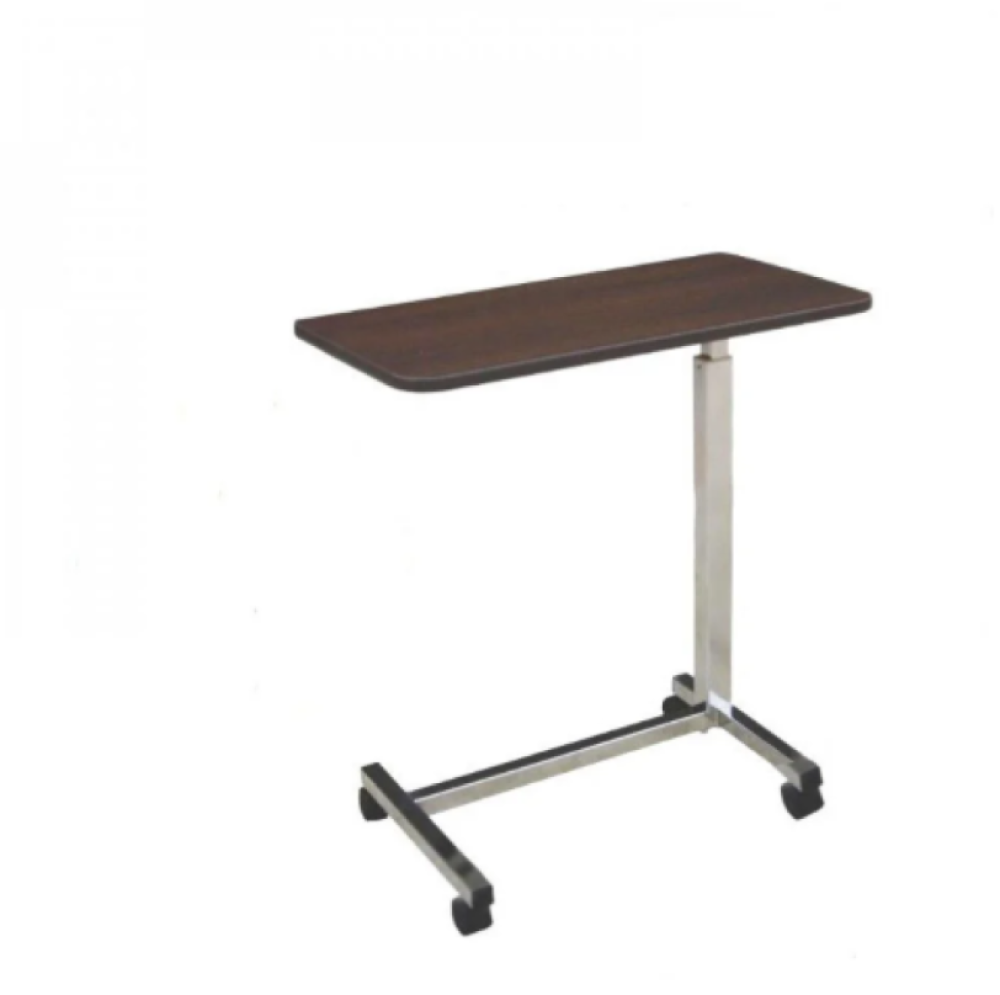 طاولة سرير متحركة خشبيه