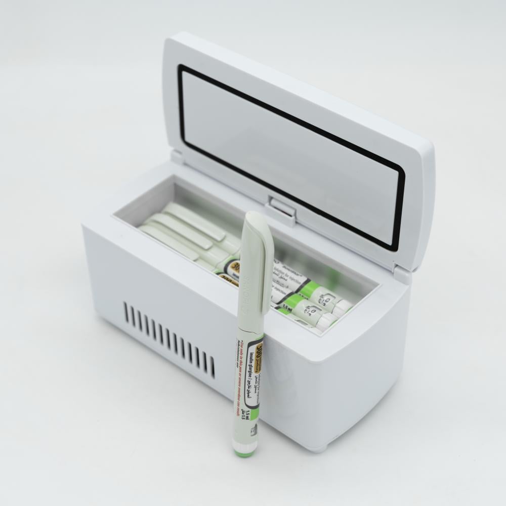 ثلاجة اقلام الانسولين كهربائية متنقلة صغيرة