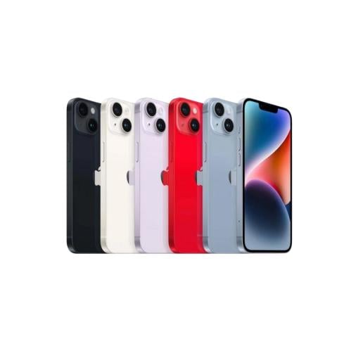 ابل ايفون 14 سعة 128 جيجا -اللوان متعددة