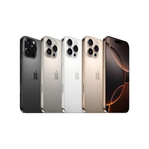 ابل ايفون 16 برو ماكس سعة 256 -اللوان متعددة