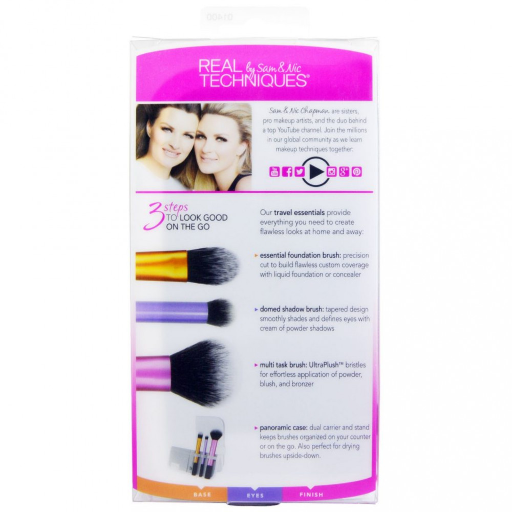 Real Techniques - By &amp; Sam - Techniqe essentials - Set - 01400