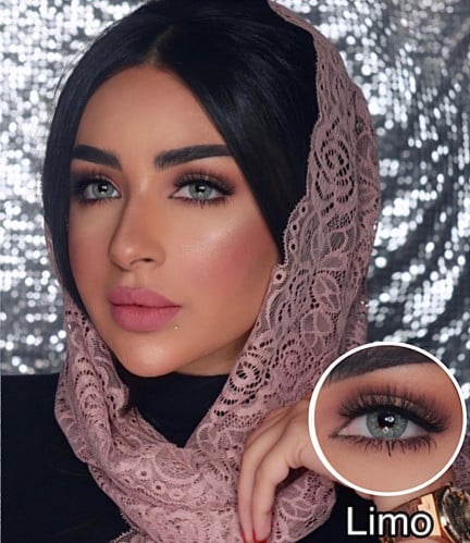 عدسات ملونة من براوني بوني – ليمو