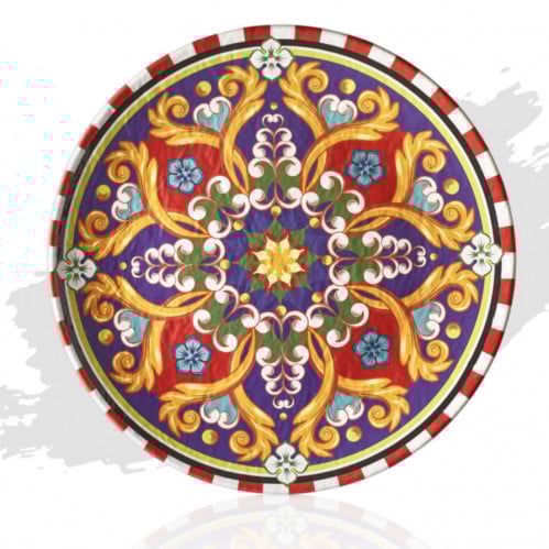 صحن ميلامين دائري 40 سم