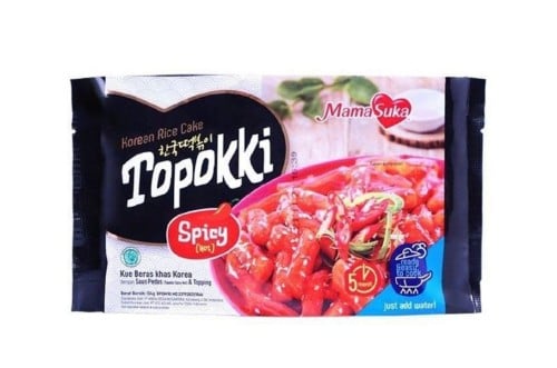 TOPOKKI HOT SPICY-134 GRM-كعكة الأرز الكورية توبوك...