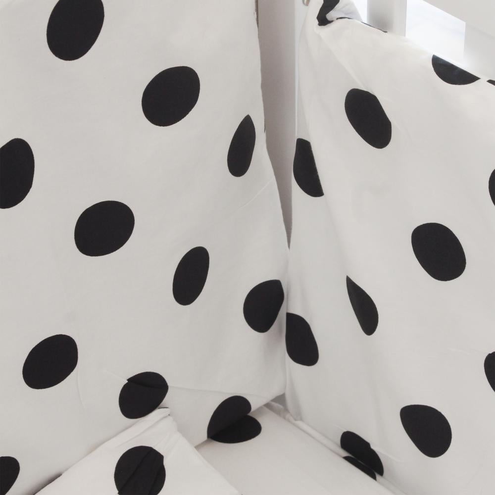 طقم لحاف أطفال مع جوانب حماية مثالي للاستخدام في السرير أو العربة