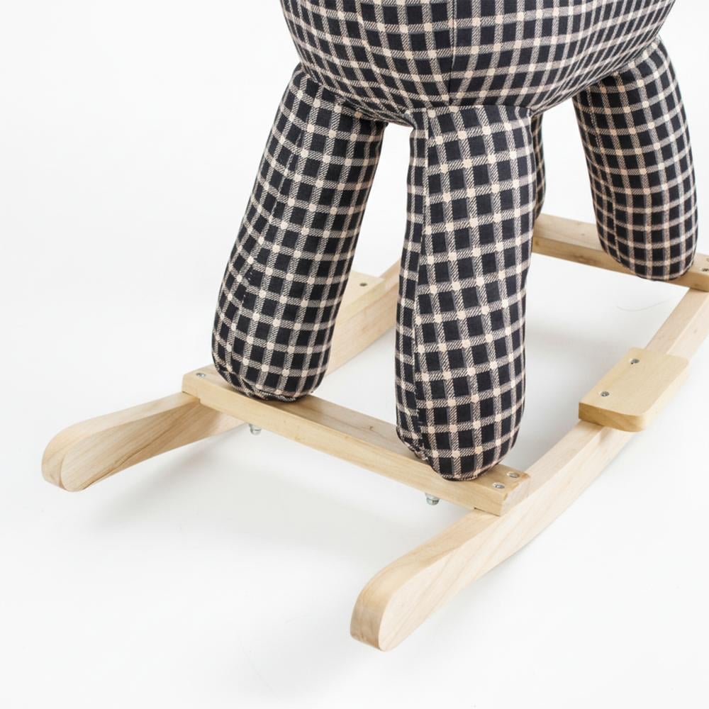 دمية على شكل حصان ناعمة وملونة للعب اليومي