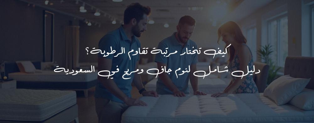 كيف تختار مرتبة تقاوم الرطوبة؟ دليل شامل لنوم جاف ومريح في السعودية