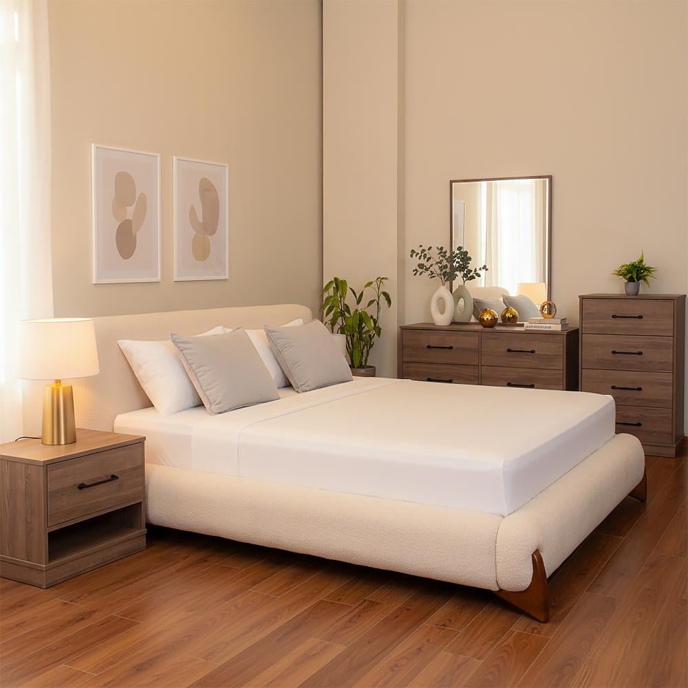 طقم غرفة نوم رويال فخم وجذاب بتصميم عصري من sleep box