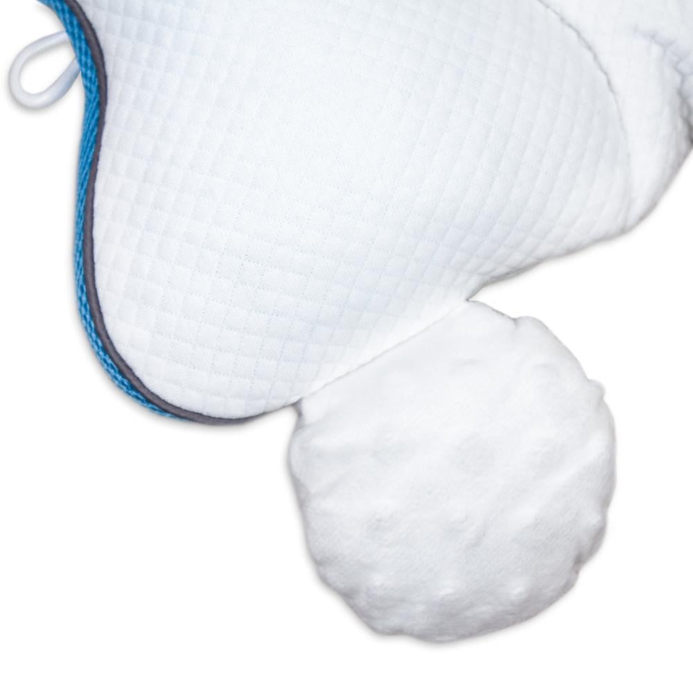 نسيج ناعم لوسادة أطفال ضمن طقم لحاف بجوانب حماية