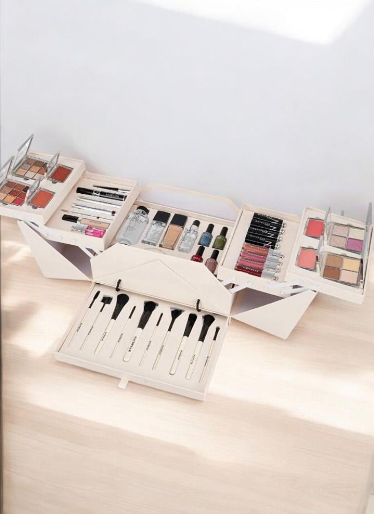 ميك اب مكياج  بوكس مكياج ريل بيوتي طقم كامل يشمل كل ما تحتاجين في الميك اب