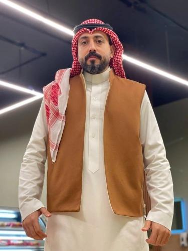 سديري رجالي جوخ جملي بيج متجر تاج المملكة