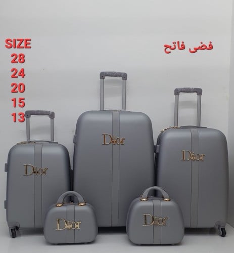 شنط سفر ديور فيبر ابو حزام 5قطع
