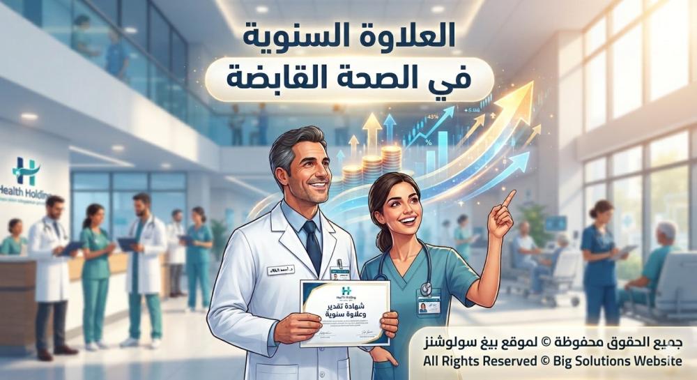 العلاوة السنوية في الصحة القابضة هل هي حق مضمون أم خيار مرن