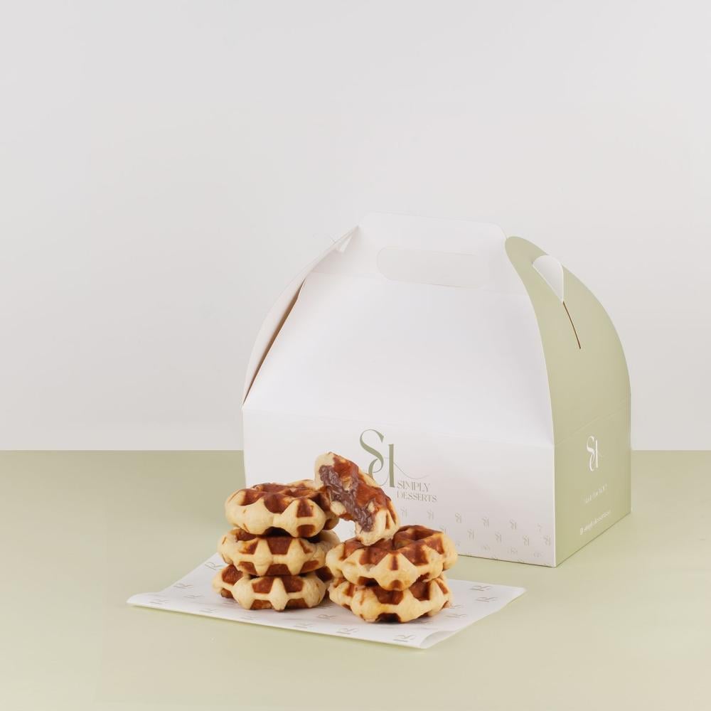 وافل بلجيكي بالنوتيلا