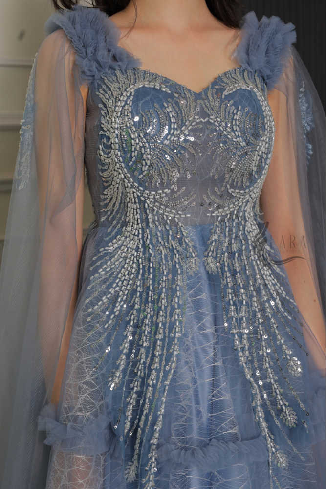 فستان ليال سهرة انيق