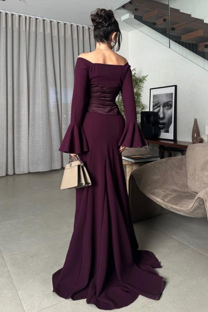 فستان دنو سهرة  دبل كلوش