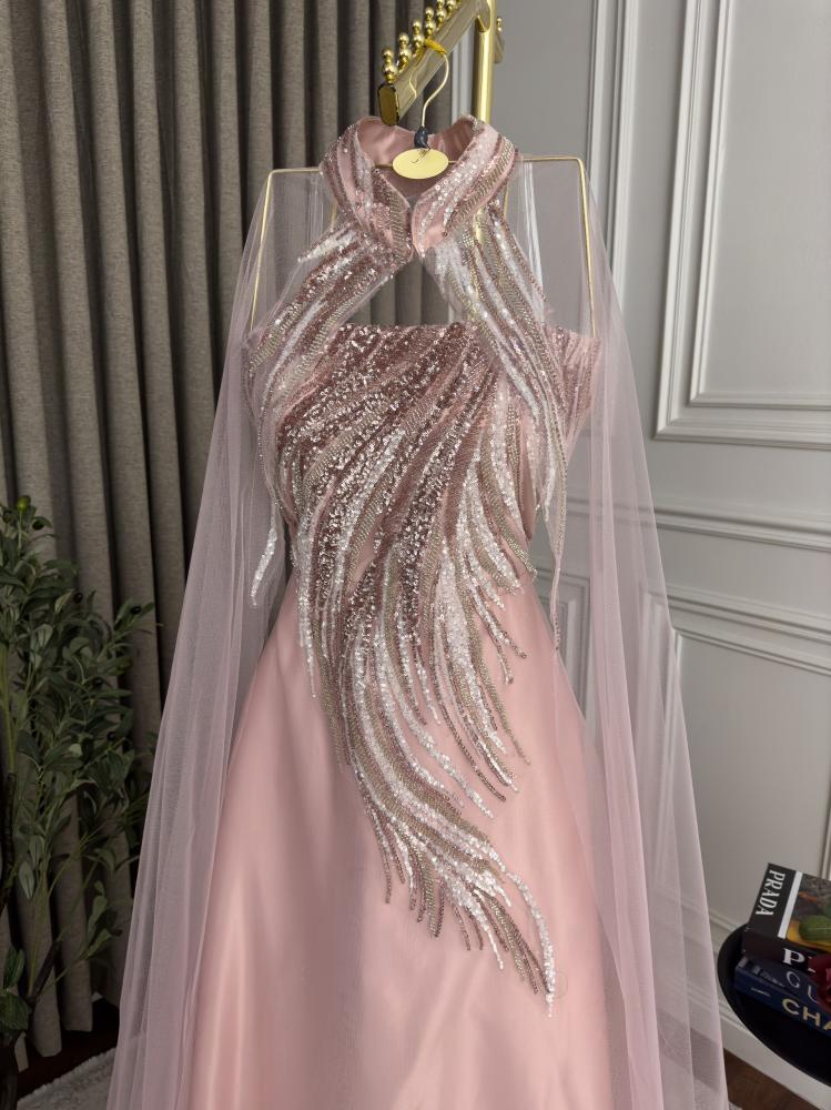 فستان جنى سهرة انيق  2في1