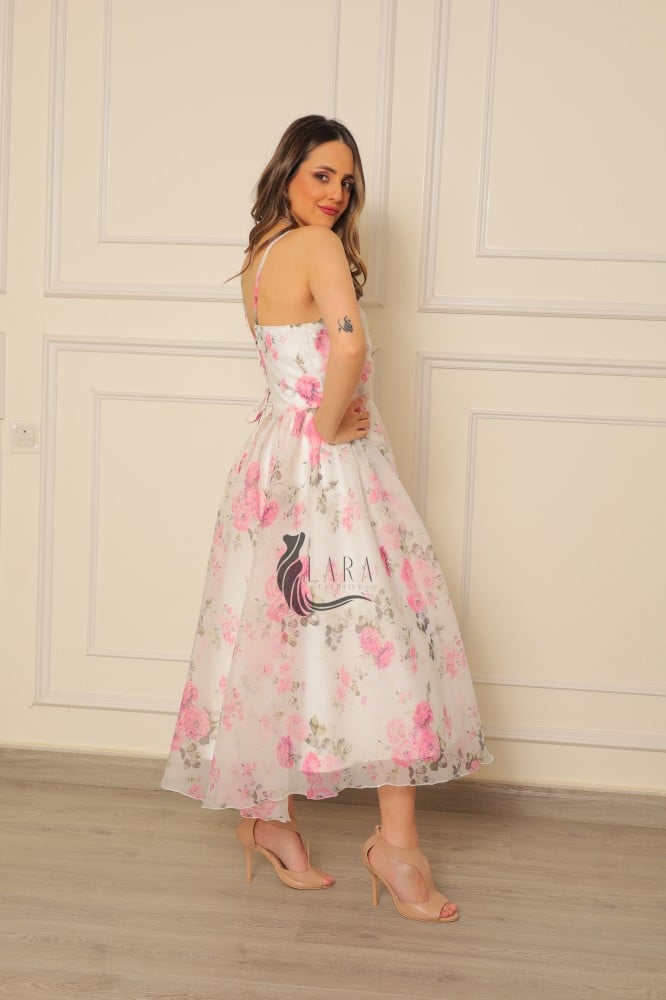 فستان روز مشجر  العيد