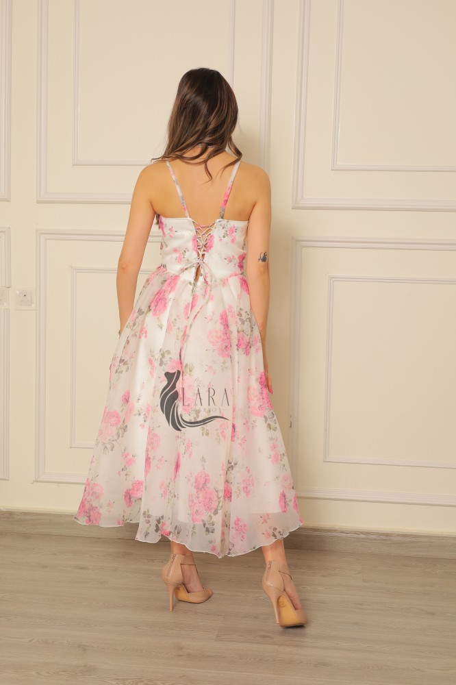 فستان روز مشجر  العيد