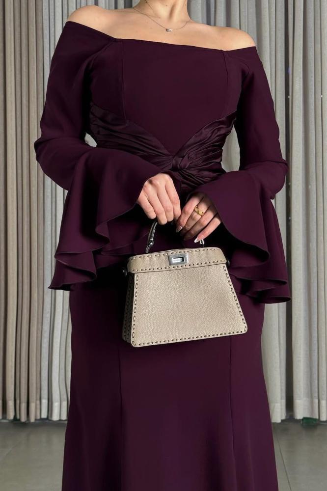 فستان دنو سهرة  دبل كلوش