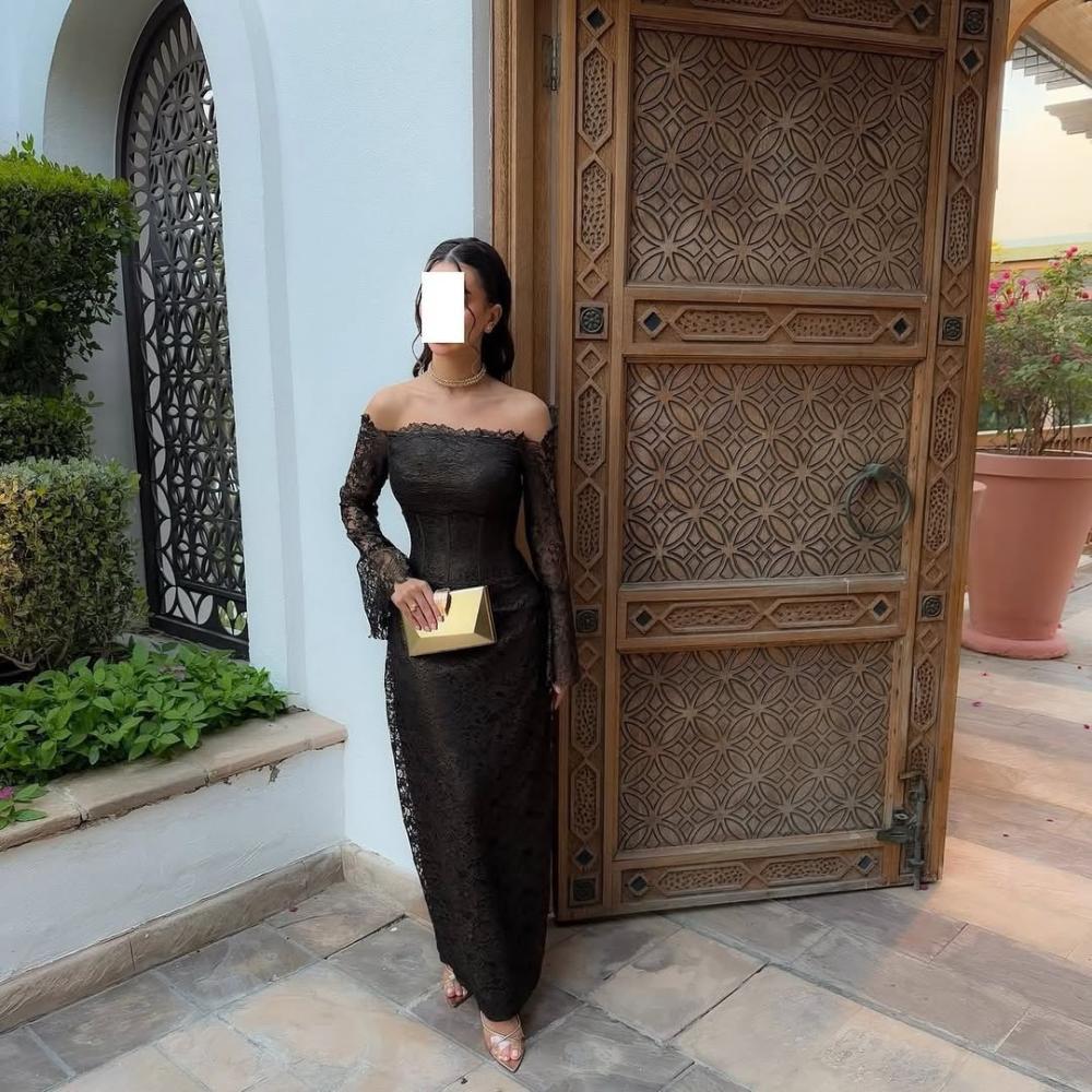 فستان رزه دانتيل تفاصيل فخمه