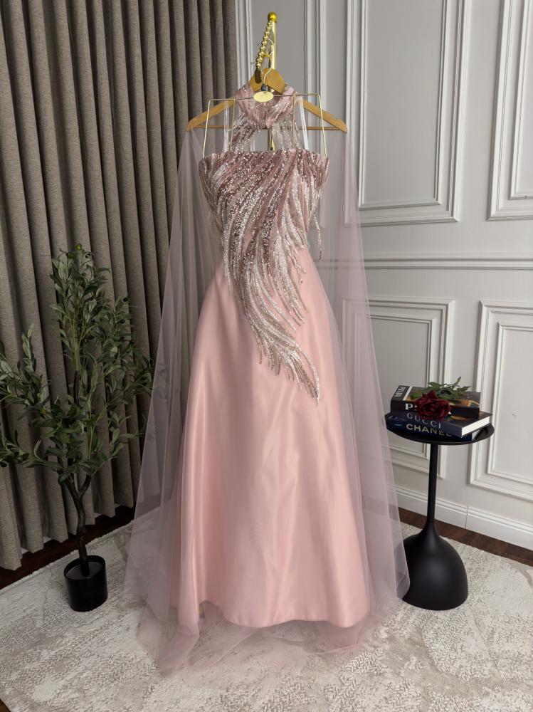 فستان جنى سهرة انيق  2في1