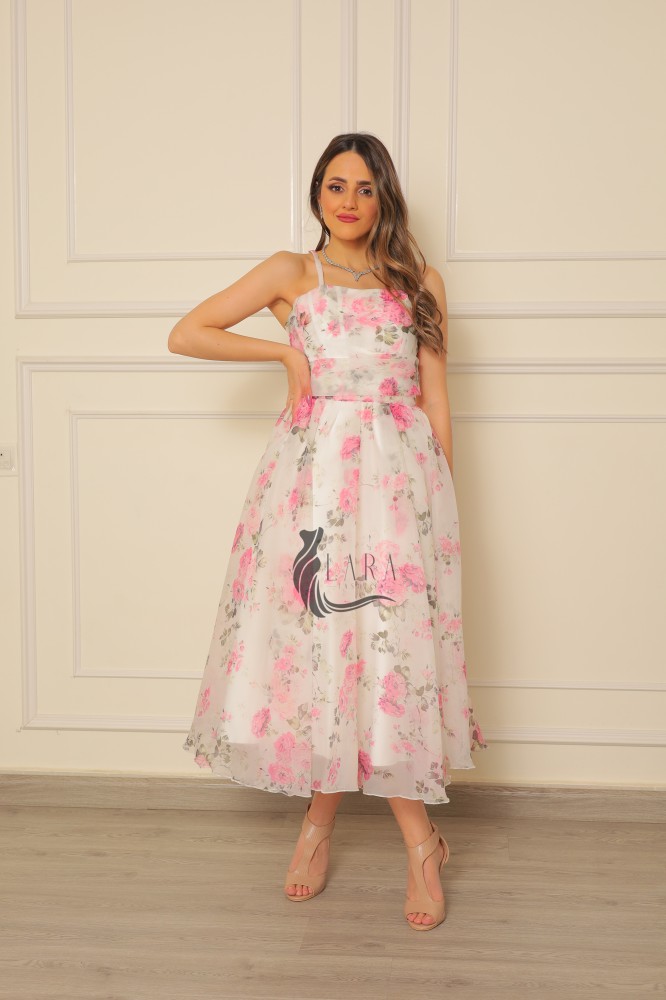 فستان روز مشجر  العيد