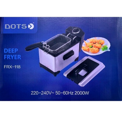 DOTS |11052_FRX-118 |Deep Fryer | Temperature Adju...