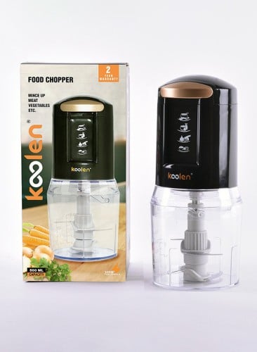 Koolen | 300W Food Chopper, Black/Gold | 1720_801....