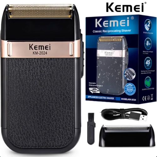 Kemei | Electric Shaver Trimmer Razor Rechargeable...