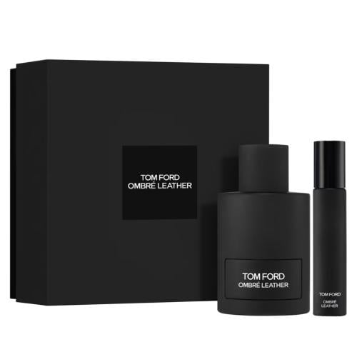 طقم عطر توم فورد عنبر ليذر ايو دي برفيوم set tom f...