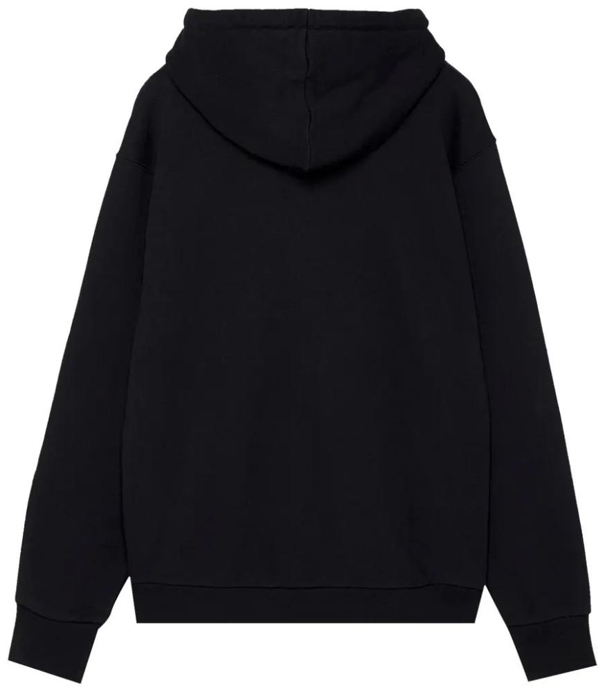 Palm Angels Aspen Heart Sprayed Hoodie 'Black/Purple'