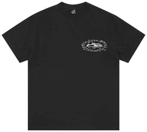 Corteiz Firey Alcatraz Tee *New Blank* 'Black'