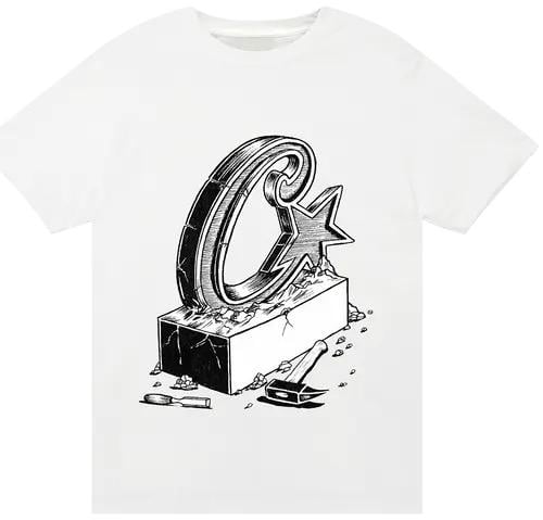 Corteiz Chisel Tee 'White'