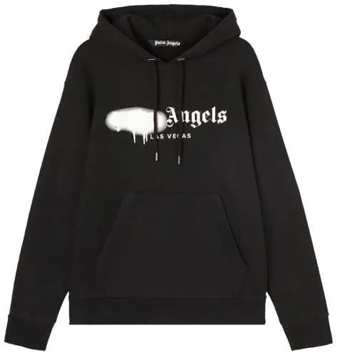 Palm Angels Tokyo Sprayed Hoodie 'Black'
