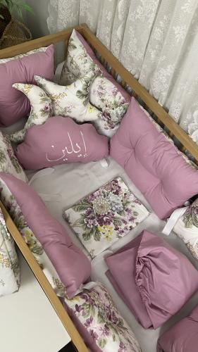 طقم حواجز السرير للمواليد مقاس 120*60 سم و يتوفر قياس آخر!