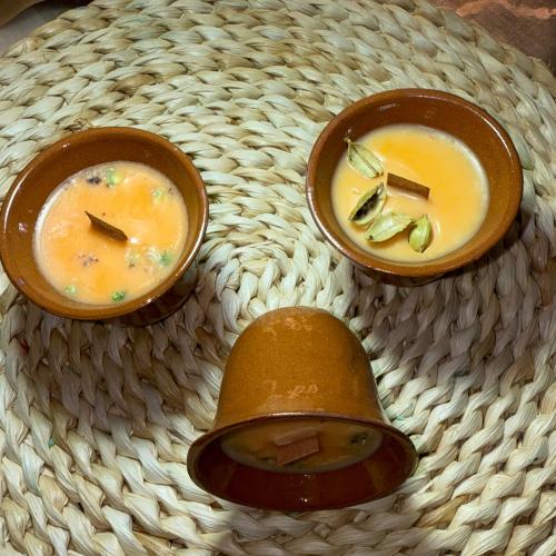 شمعة فنجال القهوة العربية
