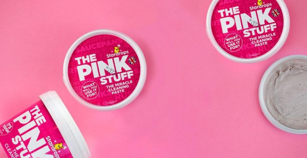 ما هي طريقة استخدام المنظف الوردي The pink stuff؟