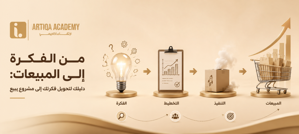من الفكرة إلى المبيعات