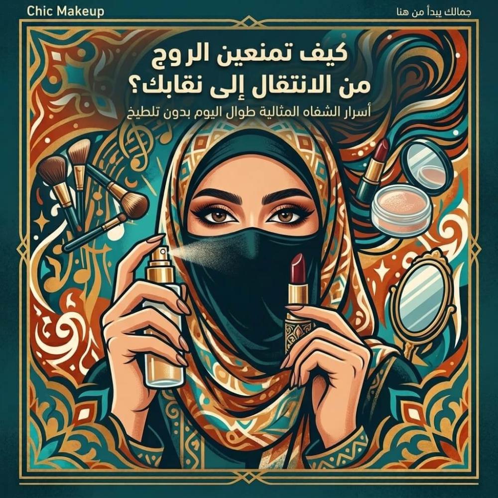 كيف تمنعين الروج من الانتقال إلى نقابك؟