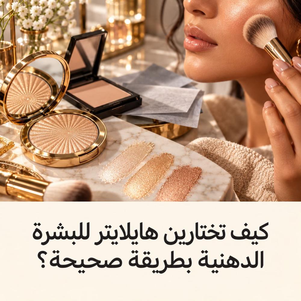 كيف تختارين هايلايتر للبشرة الدهنية بطريقة صحيحة؟
